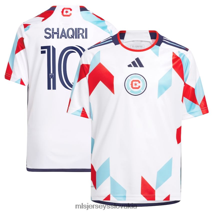dres sk MLS Jerseys deti chicago fire xherdan shaqiri adidas white 2023 súprava pre všetky repliky hráčskeho dresu P8Z42N879