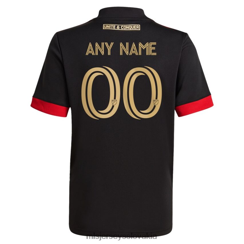 dres sk MLS Jerseys deti atlanta united fc adidas black 2021 blvck kit replika vlastného dresu P8Z42N1274