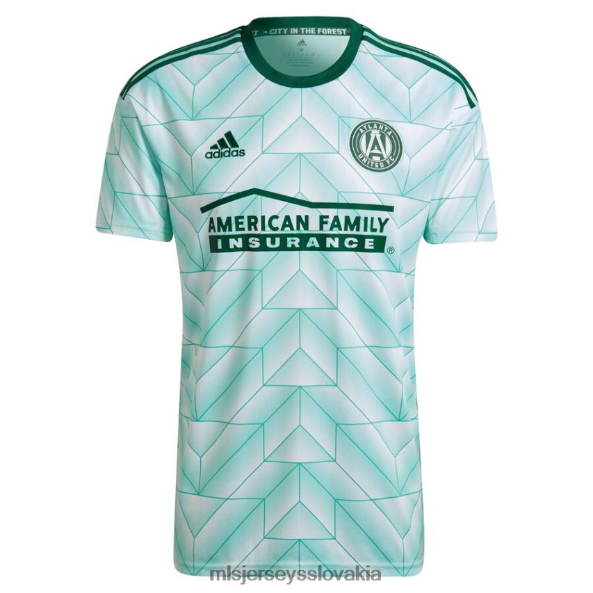 dres sk MLS Jerseys deti atlanta united fc adidas mint 2022 the forest kit replika prázdneho dresu P8Z42N452