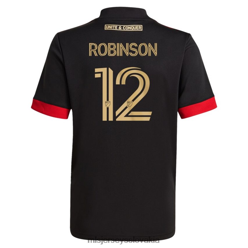 dres sk MLS Jerseys deti atlanta united fc miles robinson adidas black 2021 blvck kit replika dresu P8Z42N1206