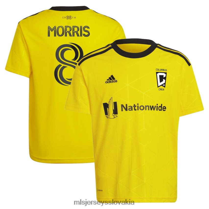 dres sk MLS Jerseys deti Columbus crew aidan morris adidas žltá 2023 zlatá štandardná súprava replika hráčskeho dresu P8Z42N1223