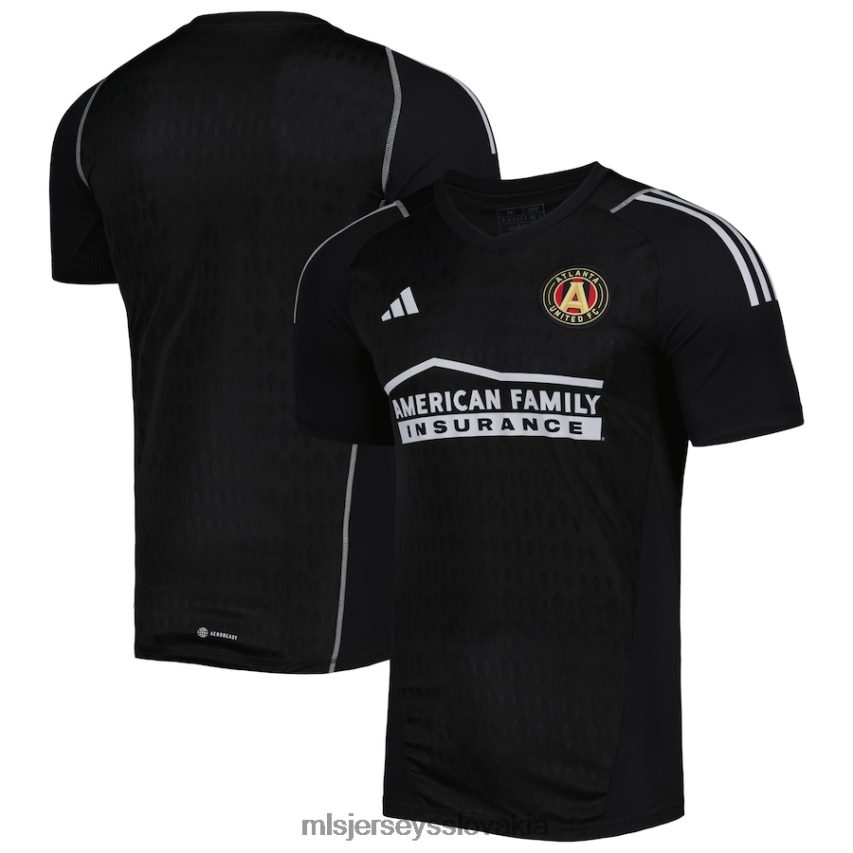 dres sk MLS Jerseys muži replika brankárskeho dresu atlanta united fc adidas black 2023 P8Z42N265