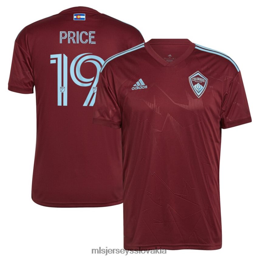 dres sk MLS Jerseys muži colorado rapids jack cena adidas bordová 2022 klubová replika hráčskeho dresu P8Z42N1478