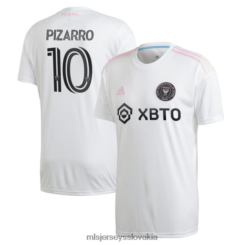 dres sk MLS Jerseys muži inter miami cf adidas white 2020 primárna replika hráčskeho dresu P8Z42N1504