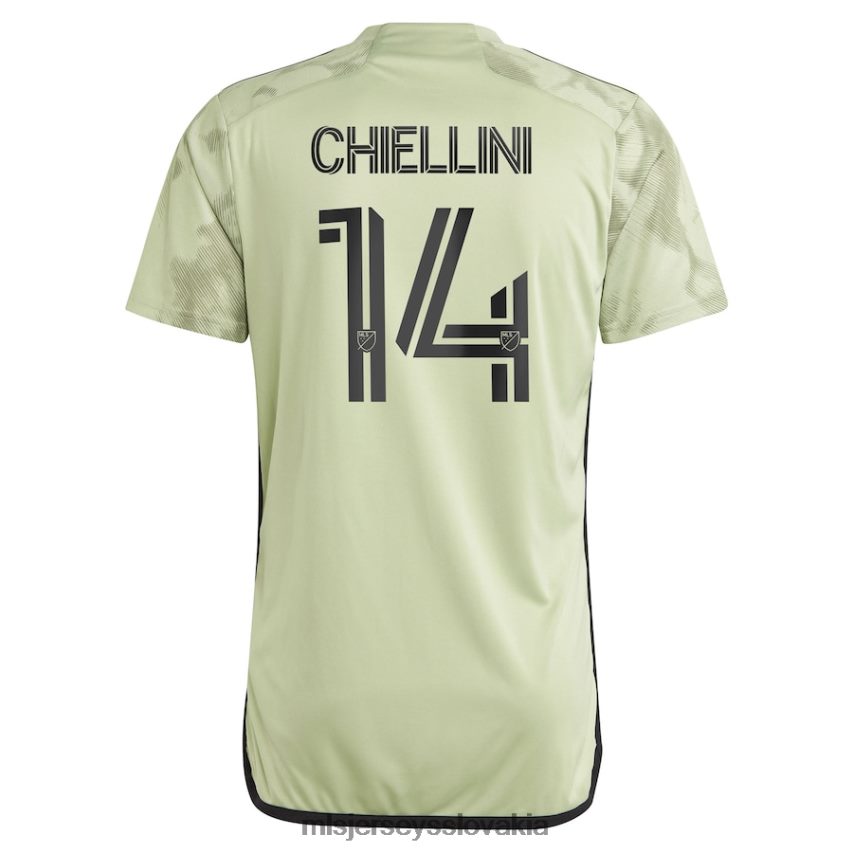 dres sk MLS Jerseys muži replika hráčskeho dresu s dymovou clonou lafc giorgio chiellini adidas zelená 2023 P8Z42N321