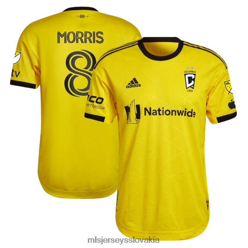 dres sk MLS Jerseys muži Columbus crew aidan morris adidas žltý 2023 zlatý štandardný dres autentický hráčsky dres P8Z42N965