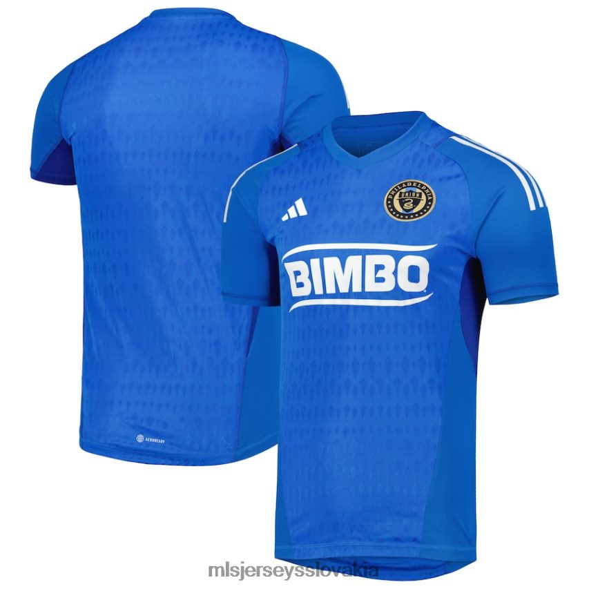 dres sk MLS Jerseys muži philadelphia union adidas blue 2023 replika brankárskeho dresu P8Z42N54