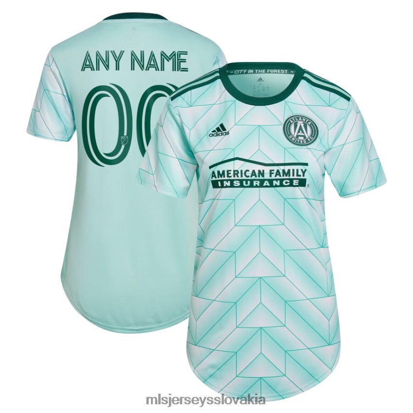 dres sk MLS Jerseys ženy replika vlastného dresu atlanta united fc adidas mint 2022 lesnej súpravy P8Z42N887